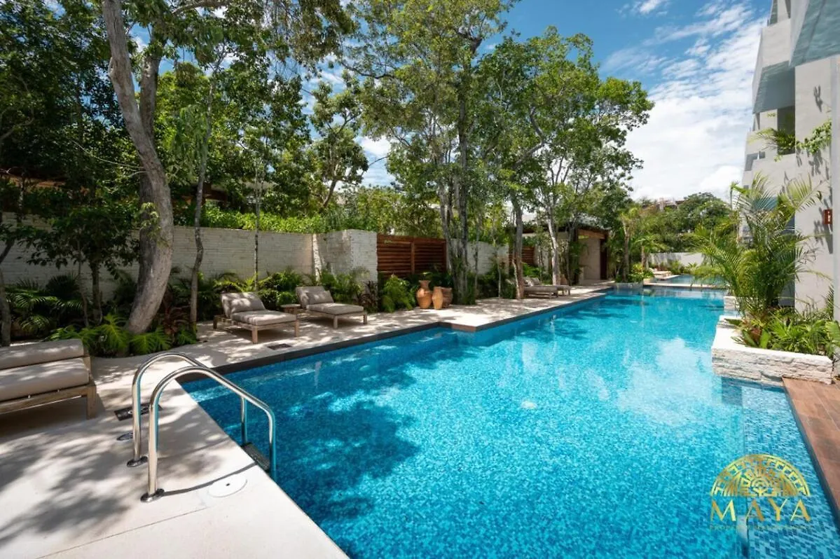 Nhoa 312B Lux 1Br Condo Top Jungle View Aldea Zama Tulum 0*,