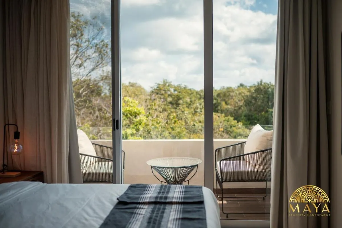 Nhoa 312B Lux 1Br Condo Top Jungle View Aldea Zama Tulum Meksyk